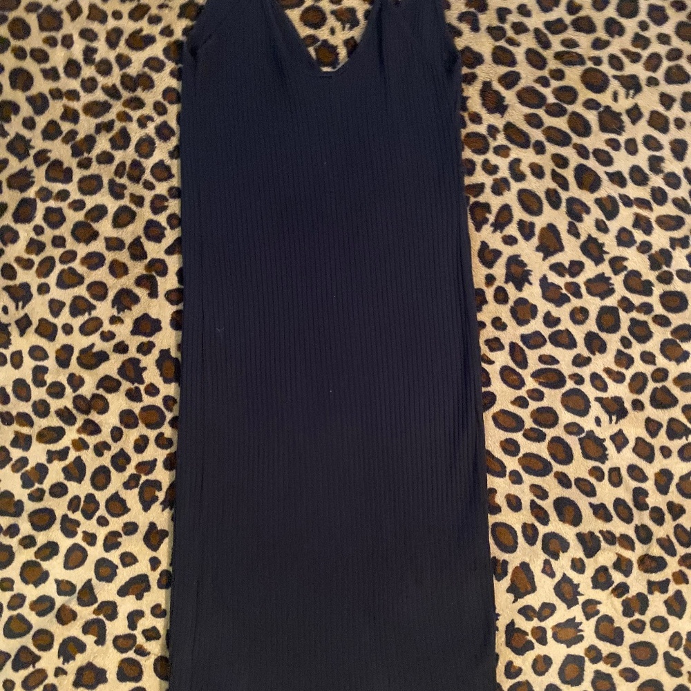NWOT Topshop black mini  dress
